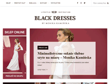 Tablet Screenshot of blackdresses.pl